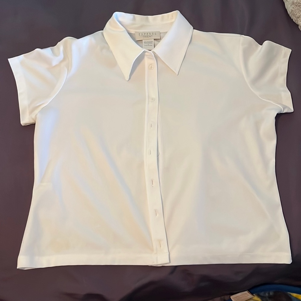 Express girls button down blouse